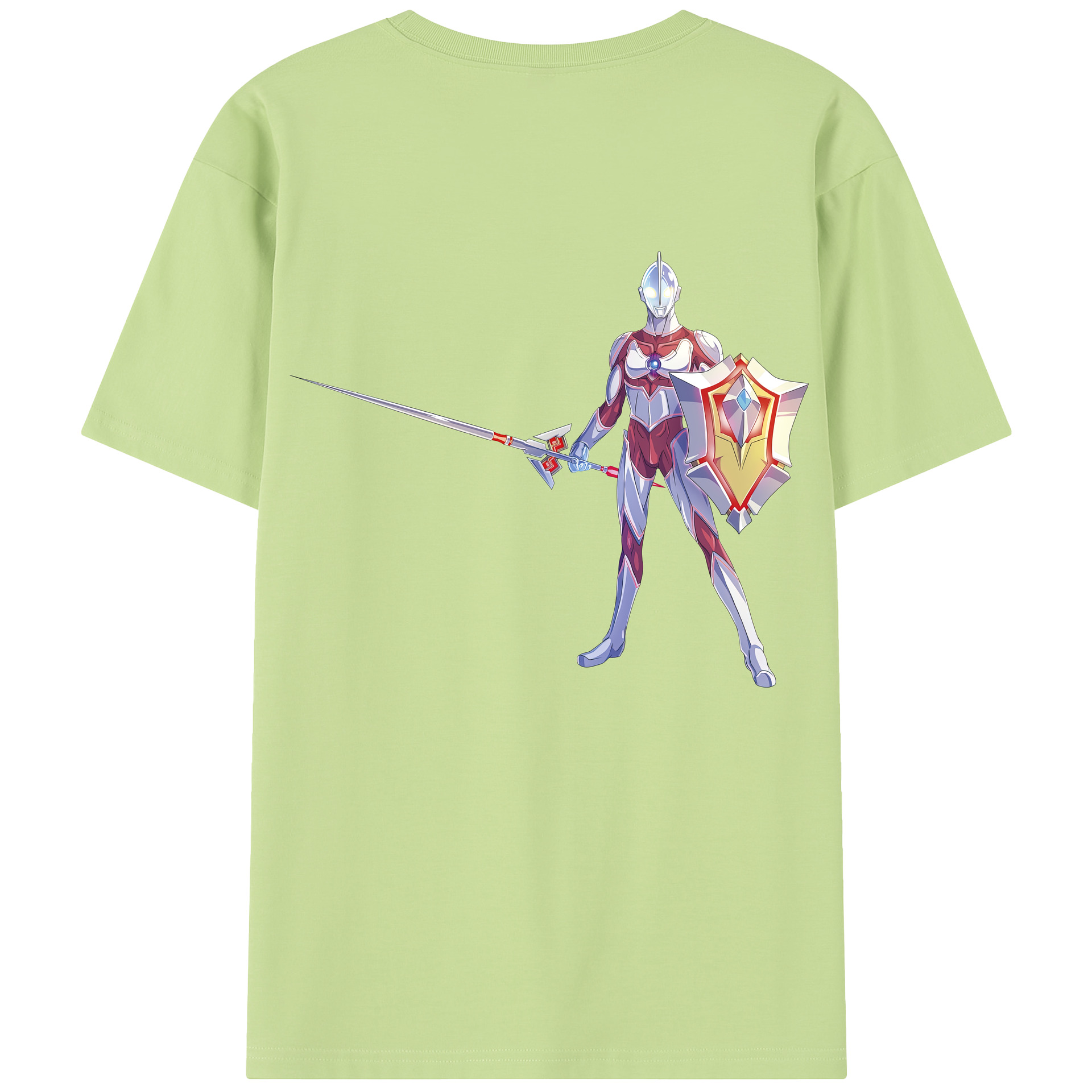 （画像用） ウルトラマン Ultraman 綿100％半袖Tシャツ（背面プリント）